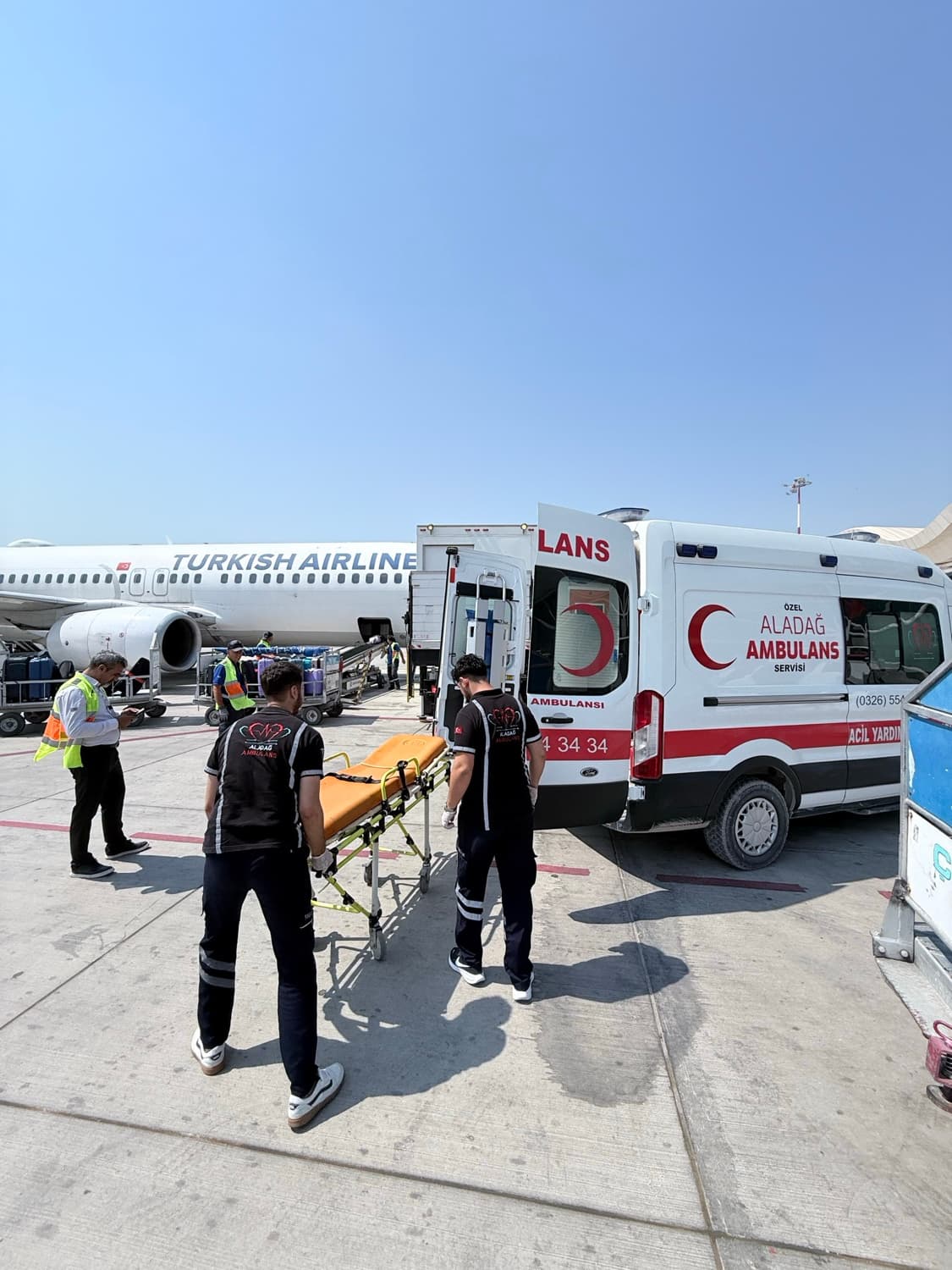 Havaalanı ve Apron Hasta Transferi
